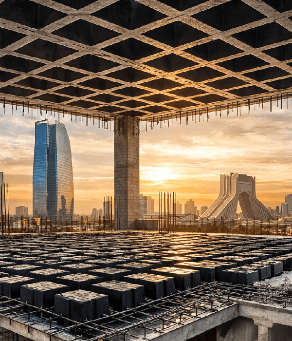 سقف وافل دک وافل دک یا کوبیاکس